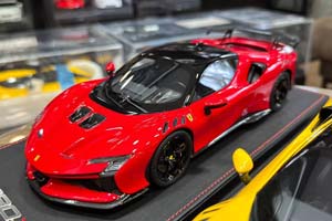 FERRARI SF90XX STRADALE 2025 RED / ФЕРРАРИ СФ90 СТРАДАЛЕ КРАСНЫЙ (НОМЕР 02 ИЗ 20)