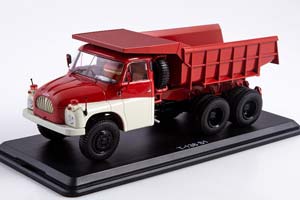 TATRA-138S1 САМОСВАЛ КРАСНЫЙ С БЕЛЫМ