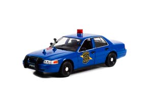FORD CROWN VICTORIA POLICE INTERCEPTOR MICHIGAN STATE POLICE 2008