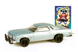 CHEVROLET CHEVELLE MALIBU CLASSIC "SAWYER ANYTHING" 1977 LIGHT BLUE METALLIC (ДЛИНА МОДЕЛИ 6-10 СМ)
