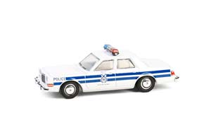 DODGE DIPLOMAT "U.S. AIR FORCE SECURITY POLICE" 1985 (ДЛИНА МОДЕЛИ 6-10 СМ)