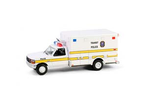 FORD F-350 AMBULANCE "WASHINGTON DC METRO TRANSIT POLICE" 1994 (ДЛИНА МОДЕЛИ 6-10 СМ)