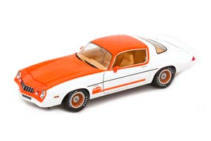 CHEVROLET CAMARO CASCADE EDITION 1979 WHITE/ORANGE