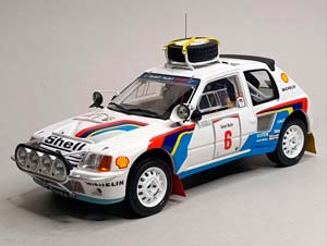 PEUGEOT 205 T16 RALLY SAFARI -1985 OTTO 1:18