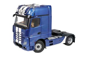 MERCEDES ACTROS 4X2 GIGASPACE 2025 BLUE WITH STRIPES / МЕРСЕДЕС АКТРОС ГИГАСПЕЙС СИНИЙ