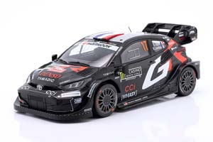 TOYOTA GR YARIS RALLY1 #17 "TOYOTA GAZOO RACING WRT" OGIER/LANDAIS ПОБЕДИТЕЛЬ RALLY MONTE CARLO ЧЕМПИОН МИРА 2025