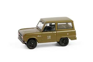 FORD BRONCO "U.S. ARMY PROPOSAL" 1966 MILITARY GREEN (ДЛИНА МОДЕЛИ 6-10 СМ)