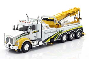 KENWORTH T880 2018 WHITE/YELLOW ЭВАКУАТОР