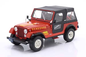 JEEP CJ-7 4Х4 "RENEGADE" 1980 RED/BLACK
