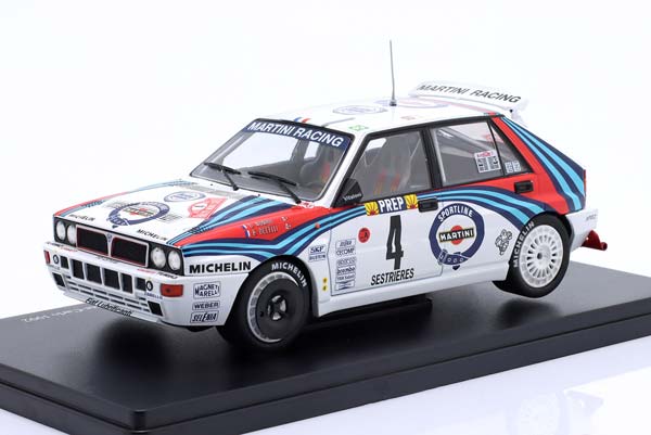 LANCIA DELTA HF INTEGRALE #4 WINNER RALLYE MONTE CARLO 1992 AURIOL, OCCELLI / ЛЯНЧА ДЕЛЬТА ХФ ИНТЕГРАЛЕ ПОБЕДИТЕЛЬ РАЛЛИ МОНТЕ-КАРЛО АУРИОЛ ОККЕЛЛИ