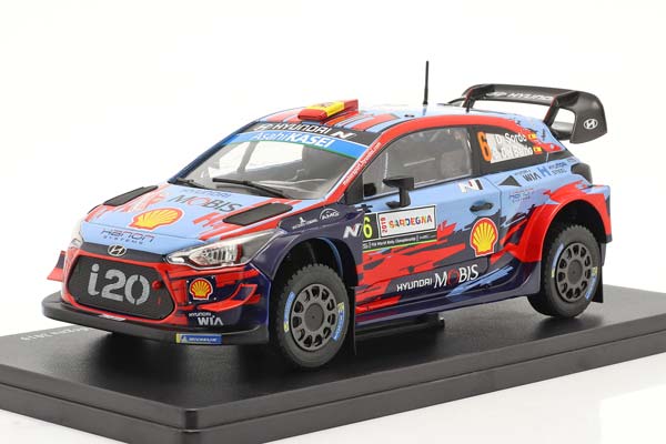 HYUNDAI I20 COUPE WRC #6 WINNER RALLYE ITALY SARDINIA 2019 / ХЕНДЭ I20 КУПЕ ЧЕМПИОНАТ МИРА ПО РАЛЛИ ПОБЕДИТЕЛЬ САРДИНИЯ