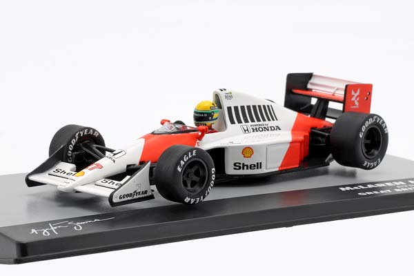 MCLAREN MP4/5B #27 BRITISH GP FORMULA 1 WORLD CHAMPION 1990 A. SENNA / МАКЛАРЕН MP4/5B БРИТИШ ГРАН-ПРИ ФОРМУЛА-1 ЧЕМПИОН МИРА СЕННА