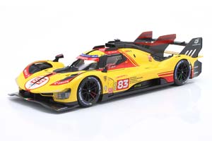 FERRARI 499P #83 4TH WEC QATAR 2024 KUBICA, SHWARTZMAN, YE / ФЕРРАРИ 499P 4TH ВЕК КАТАР КУБИКА ШВАРЦМАН ЙЕ