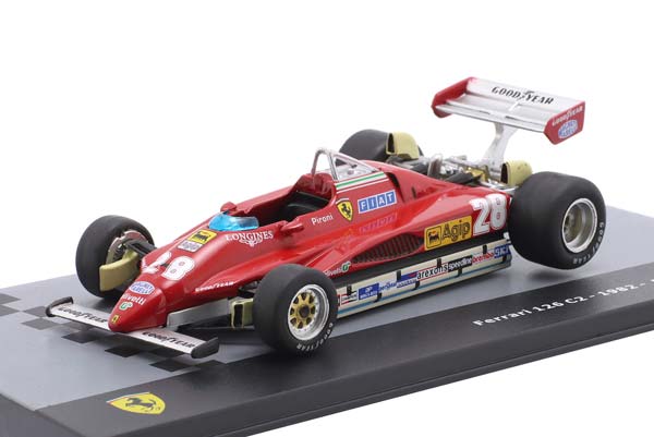 FERRARI 126C2 #28 FORMULA 1 1982 DIDIER PIRONI / ФЕРРАРИ 126C2 ФОРМУЛА-1 ДИДИЕР ПИРОНИ