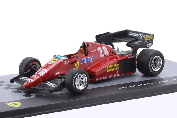 FERRARI 126C3 #28 FORMULA 1 1983 RENE ARNOUX / ФЕРРАРИ 126C3 ФОРМУЛА-1 РЕНЕ АРНУКС