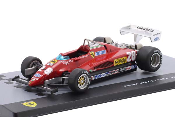 FERRARI 126C2 #28 FORMULA 1 1982 MARIO ANDRETTI / ФЕРРАРИ 126C2 ФОРМУЛА-1 МАРИО АНДРЕТТИ
