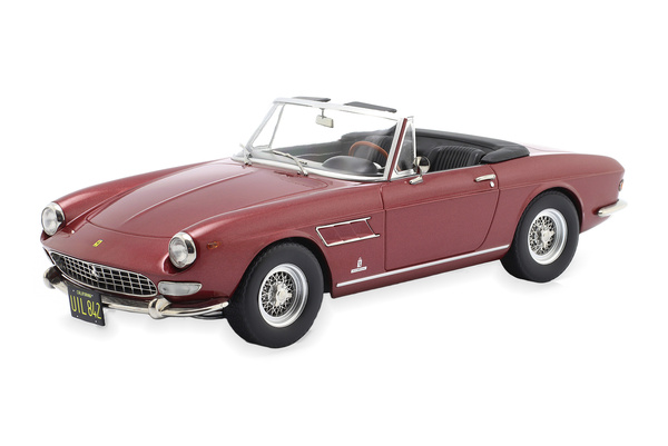 FERRARI 275 GTS PININFARINA SPYDER 1964 STEVE MCQUEEN RED METALLIC / ФЕРРАРИ 275 ГТС ПИНИНФАРИНА СПАЙДЕР СТЕВЕ МККВИН КРАСНЫЙ МЕТАЛЛИК