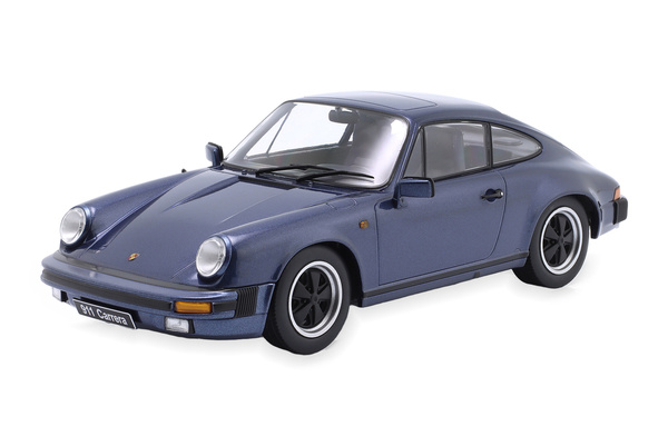 PORSCHE 911 CARRERA COUPE YEAR 1983 DARK BLUE METALLIC / ПОРШЕ 911 КАРРЕРА КУПЕ ТЕМНЫЙ СИНИЙ МЕТАЛЛИК