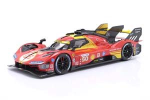 FERRARI 499P #50 WINNER 24H LEMANS 2024 FUOCO, MOLINA, NIELSEN / ФЕРРАРИ 499P ПОБЕДИТЕЛЬ 24 ЧАСА ЛЕ-МАН ФУОКО МОЛИНА НИЕЛСЕН