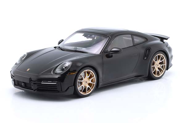 PORSCHE 911 (992) TURBO S COUPE MOVIE BAD BOYS 2024 BLACK / ПОРШЕ 911 992 ТУРБО КУПЕ МОВИЕ БАД БОЙС ЧЕРНЫЙ