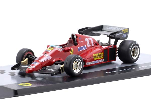 FERRARI 126C2B #27 FORMULA 1 1983 PATRICK TAMBAY / ФЕРРАРИ 126C2B ФОРМУЛА-1 ПАТРИК ТАМБАЙ