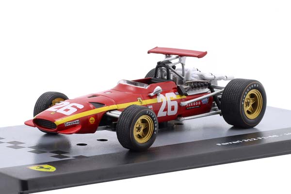 FERRARI 312 F1-68 #26 FORMULA 1 1968 JACKY ICKX / ФЕРРАРИ 312 F1-68 ФОРМУЛА-1 ДЖАКЙ ИККС