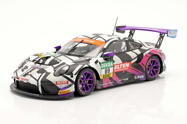 PORSCHE 911 GT3 R #69 ADAC GT MASTERS 2019 IRON FORCE / ПОРШЕ 911 ГТ3 АДАК ГТ МАСТЕРС ИРОН ФОРКЕ