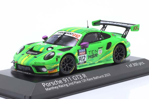 PORSCHE 911 GT3 R #912 2ND 12H BATHURST 2023 MANTHEY EMA / ПОРШЕ 911 ГТ3 2ND 12 ЧАСОВ БАТУРСТ МАНТЕЙ ЕМА