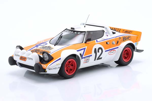 LANCIA STRATOS HF #12 RALLYE ACROPOLIS 1979 SIROCO, K. FERTAKIS / ЛЯНЧА СТРАТОС ХФ РАЛЛИ АКРОПОЛИС СИРОКО ФЕРТАКИС