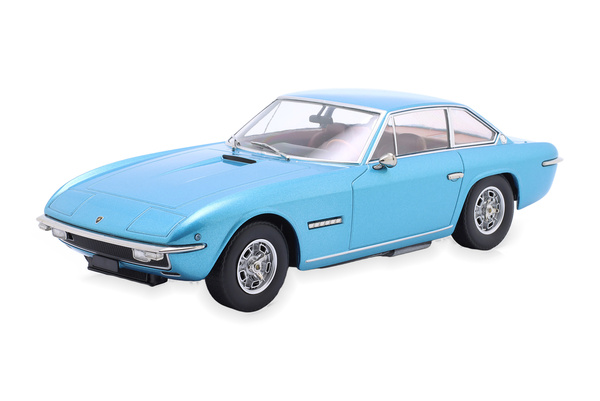 LAMBORGHINI ISLERO S YEAR 1969 LIGHT BLUE METALLIC / ЛАМБОРГИНИ ИСЛЕРО СВЕТЛЫЙ СИНИЙ МЕТАЛЛИК