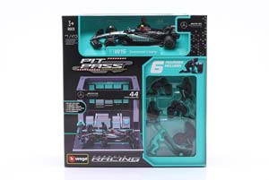 PIT STOP DIORAMA LEMIS HAMILTON #44 FORMULA 1 2024 / ПИТ СТОП ДИОРАМА ЛЕМИС ХЭМИЛТОН ФОРМУЛА-1