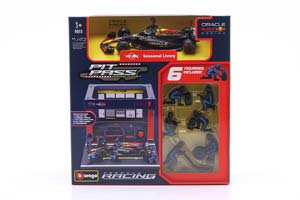 PIT STOP DIORAMA MAX VERSTAPPEN #1 FORMULA 1 WORLD CHAMPION 2024 / ПИТ СТОП ДИОРАМА МАКС ВЕРСТАППЕН ФОРМУЛА-1 ЧЕМПИОН МИРА