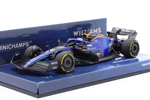 WILLIAMS FW44 #23 MIAMI GP FORMULA 1 2022 ALEXANDER ALBON / ВИЛЬЯМС FW44 МИАМИ ГРАН-ПРИ ФОРМУЛА-1 АЛЕКСАНДР АЛБОН