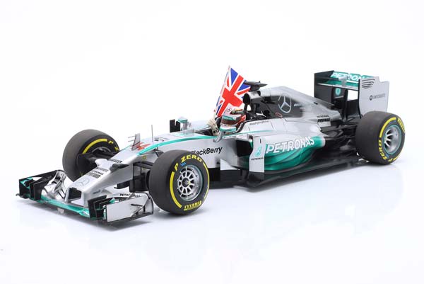 MERCEDES F1 W05 #44 WINNER ABU DHABI GP FORMULA 1 WORLD CHAMPION 2014 L. HAMILTON / МЕРСЕДЕС ФОРМУЛА-1 W05 ПОБЕДИТЕЛЬ АБУ ДХАБИ ГРАН-ПРИ ЧЕМПИОН МИРА ХЭМИЛТОН