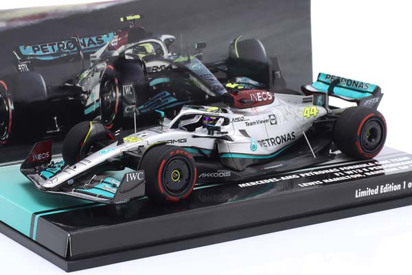 MERCEDES-AMG F1 W13 #44 3RD BAHRAIN GP FORMULA 1 2022 L. HAMILTON / МЕРСЕДЕС-АМГ ФОРМУЛА-1 W13 3RD БАХРАЙН ГРАН-ПРИ ХЭМИЛТОН
