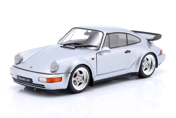 PORSCHE 911 (964) TURBO 3.6 YEAR OF CONSTRUCTION 1990 POLAR SILVER / ПОРШЕ 911 964 ТУРБО 3 6 ПОЛАР СЕРЕБРИСТЫЙ