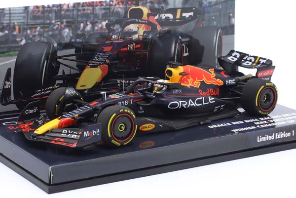 RED BULL RB18 #1 WINNER CANADA GP FORMULA 1 WORLD CHAMPION 2022 M. VERSTAPPEN / РЕД БУЛЛ RB18 ПОБЕДИТЕЛЬ КАНАДА ГРАН-ПРИ ФОРМУЛА-1 ЧЕМПИОН МИРА ВЕРСТАППЕН