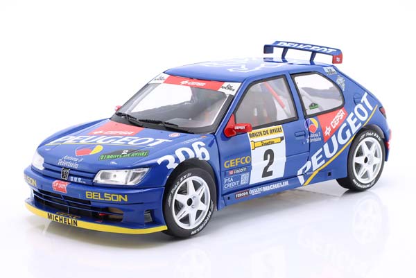 PEUGEOT 306 MAXI #2 WINNER RALLYE DE AVILES 1997 AZCONA, BILLMAIER / ПЕЖО 306 МАКСИ ПОБЕДИТЕЛЬ РАЛЛИ ДЕ АВИЛЕС АЗКОНА БИЛЛМАЙЕР