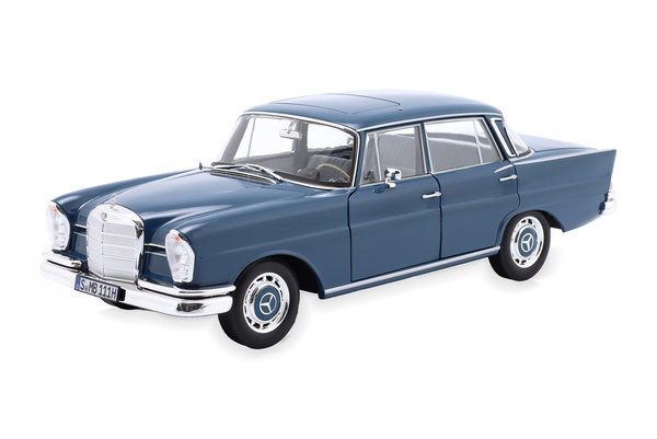 MERCEDES 220S W111 SALOON 1959-1965 BLUE SPECIAL EDITION OF MERCEDES / МЕРСЕДЕС 220S W111 САЛУН СИНИЙ СПЕЦИАЛЬНАЯ