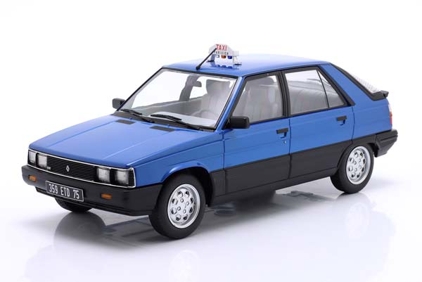 RENAULT 11 TXE TAXI PARIS BLUEMETALLIC / РЕНО 11 ТКСЕ ТАКСИ ПАРИС СИНИЙ МЕТАЛЛИК
