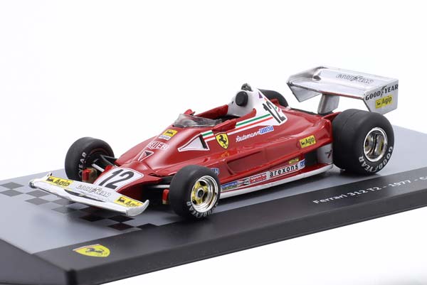 FERRARI 312T2 #12 WINNER BRAZILIAN GP FORMULA 1 1977 CARLOS REUTEMANN / ФЕРРАРИ 312T2 ПОБЕДИТЕЛЬ БРАЗИЛИИ ГРАН-ПРИ ФОРМУЛА-1 КАРЛОС РЕТЕМАНН