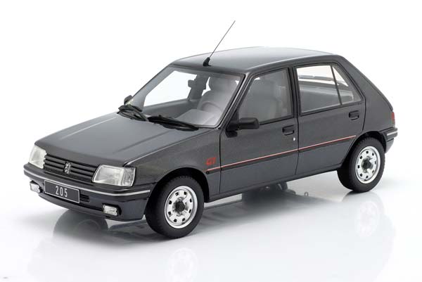 PEUGEOT 205 GT 1993 GREYMETALLIC LIMITED EDITION 999 PCS / ПЕЖО 205 ГТ СЕРЫЙ МЕТАЛЛИК ЛИМИТИРОВАННАЯ СЕРИЯ 999 ШТ