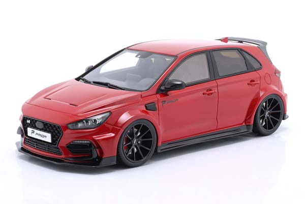HYUNDAI I30 N PRIOR DESIGN 2021 RED LIMITED EDITION 999 PCS / ХЕНДЭ I30 ПРИОР ДИЗАЙН КРАСНЫЙ ЛИМИТИРОВАННАЯ СЕРИЯ 999 ШТ