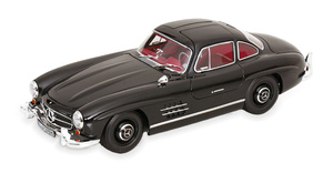 MERCEDES 300 SL W198 GULLWING 1954-1957 BLACK SPECIAL EDITION OF MERCEDES / МЕРСЕДЕС 300 SL W198 ГУЛЛВИНГ ЧЕРНЫЙ СПЕЦИАЛЬНАЯ