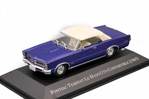 PONTIAC TEMPEST LE MANS GTO CONVERTIBLE 1965 (AMERICAN CARS #18) / ПОНТИАК ТЕМПЕСТ СИНИЙ