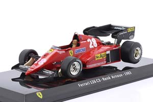 FERRARI 126C3 #28 FORMULA 1 1983 RENE ARNOUX / ФЕРРАРИ 126C3 ФОРМУЛА-1 РЕНЕ АРНУ