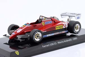 FERRARI 126C2 #28 FORMULA 1 1982 MARIO ANDRETTI / ФЕРРАРИ 126C2 ФОРМУЛА-1 МАРИО АНДРЕТТИ