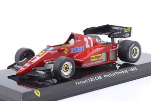 FERRARI 126C2B #27 FORMULA 1 1983 PATRICK TAMBAY / ФЕРРАРИ 126C2B ФОРМУЛА-1 ПАТРИК ТАМБЕ