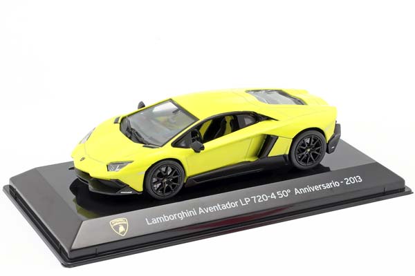 LAMBORGHINI AVENTADOR LP 720-4 50TH ANNIVERSARY 2013 YELLOW / ЛАМБОРГИНИ АВЕНТАДОР ЛП 720-4 50TH ЮБИЛЕЙНЫЙ ЖЕЛТЫЙ