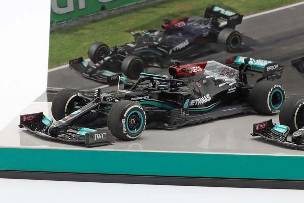 #44 & BOTTAS #77 2-CAR SET MERCEDES-AMG F1 W12 FORMULA 1 2021 HAMILTON / БОТТАС НАБОР ИЗ 2 МОДЕЛЕЙ МЕРСЕДЕС-АМГ ФОРМУЛА-1 W12 ЛЬЮИС ХЭМИЛТОН